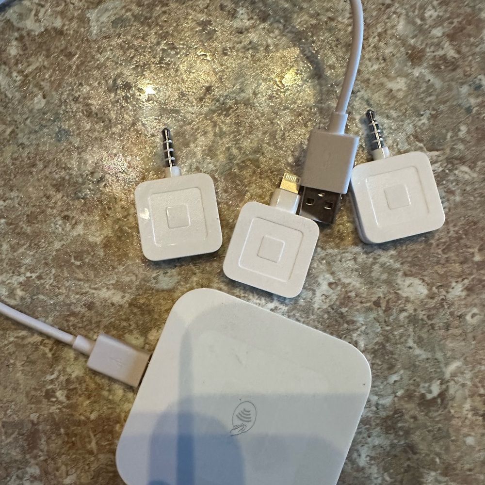 White Mobile Card Readers